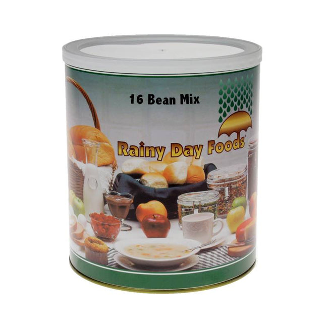 Rainy Day Foods 16 Bean Mix 84 oz. #10 Can - 26 Servings