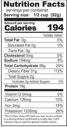 Rainy Day Foods 16 Bean Mix - 5 Gallon 35 lb. Super Pail - 172 Servings