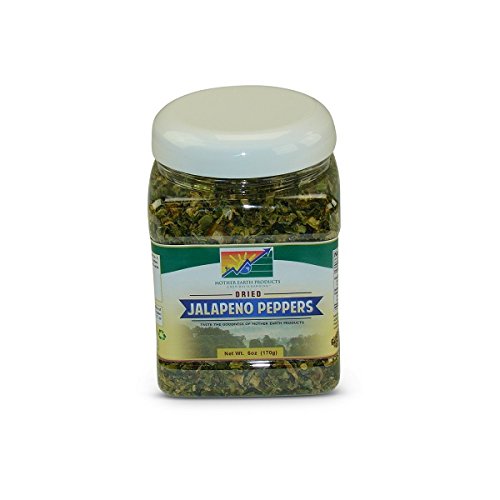 Mother Earth Products - Dried Jalapeno Peppers - Quart Jar