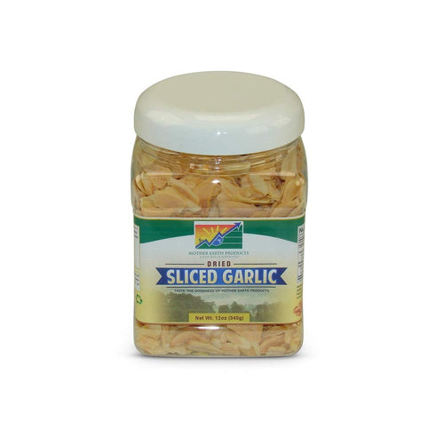 Mother Earth Products - Dried Sliced Garlic - Quart Jar