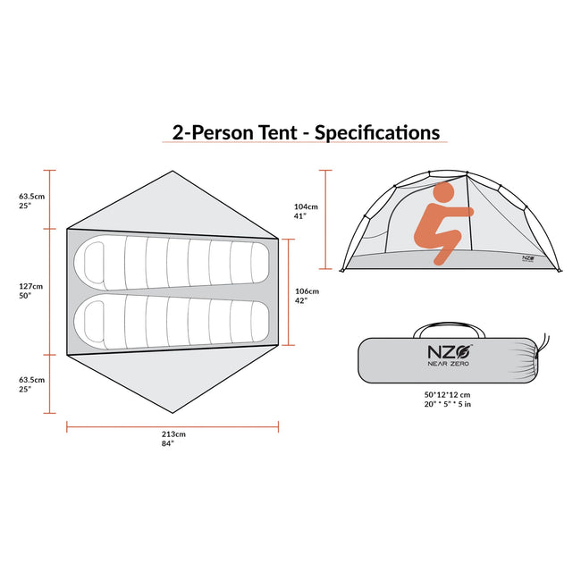 2-Person DynaLite Tent