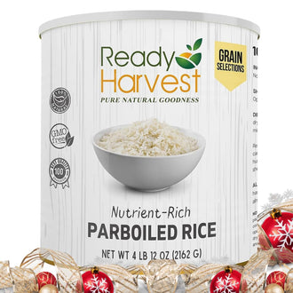 Ready Harvest Parboiled White Rice - #10 Can