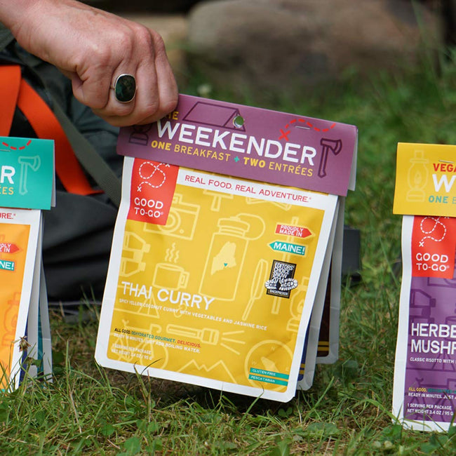 Good to-Go Dehydrated Weekender 3 Pack - 2 Entrees + 1 Breakfast - Variety #1
