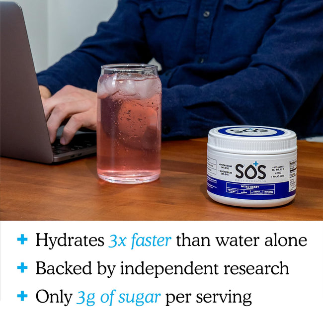 SOS Hydration - Mixed Berry - 8 Servings
