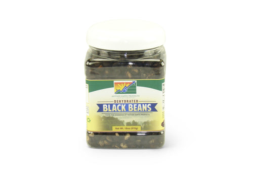 Mother Earth Products - Dehydrated Fast Cooking Black Beans - Quart Jar