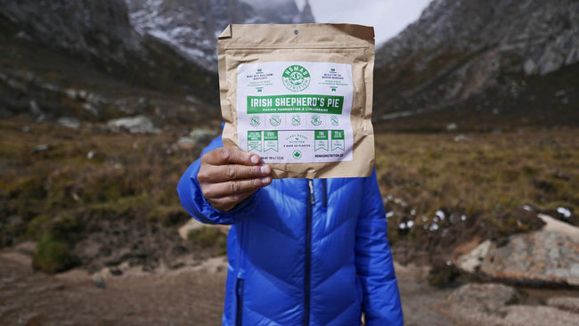 Nomad Nutrition - Irish Shepherd's Pie - Plant-Based Dehydrated Meal - Single Pack