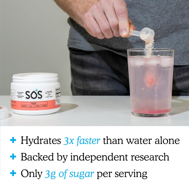 SOS Hydration - Guava - 31 Servings