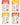 Nature’s Turn Freeze-Dried Fruit Snacks, Mixed Tropical (Mango, Pineapple, Banana) Fruit Crisps - Pack of 4 (1.2 oz Each)
