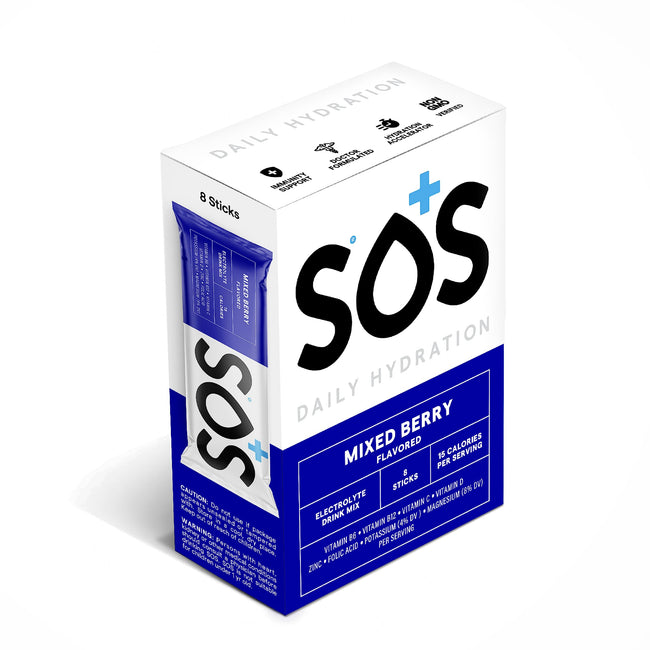 SOS Hydration - Mixed Berry - 8 Servings