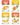 Nature’s Turn Freeze-Dried Fruit Snacks, Mixed Tropical (Mango, Pineapple, Banana) Fruit Crisps - Pack of 4 (1.2 oz Each)