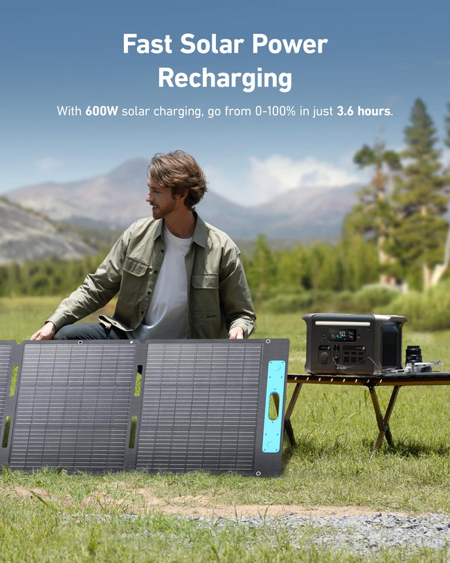 Anker SOLIX F2600 Portable Power Station - 2560Wh|2400W