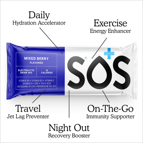 SOS Hydration - Mixed Berry - 8 Servings