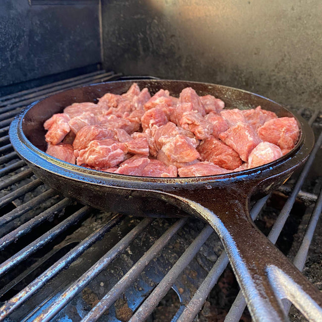 Freeze Dry Wholesalers Freeze-Dried Beef Cubes - Uncooked - Camping Emergency Food - Family Sized