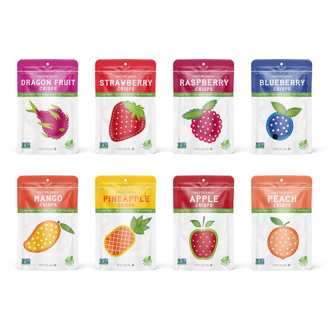 Nature’s Turn Freeze-Dried Fruit Snacks, Superfruit Variety - Pack of 8 (1.2oz Each)