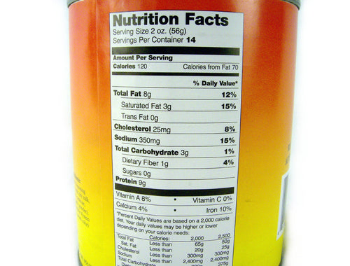 Yoders Canned Taco Seasoned Beef - 28oz Can