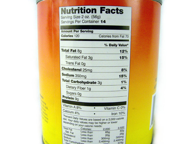 Yoders Canned Taco Seasoned Beef - 28oz Can