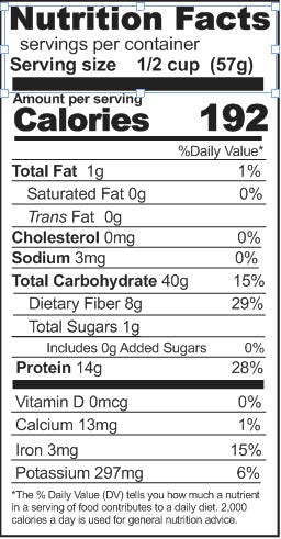 Rainy Day Foods ABC Soup Mix 5 Gallon 35 lb. Super Pail - 278 Servings