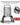 Camplux Outdoor Portable Water Heater w/ Stand & Storage Bag - Silver