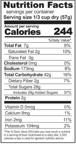 Rainy Day Foods Fudge Brownie Mix 66 oz. #10 Can - 33 Servings