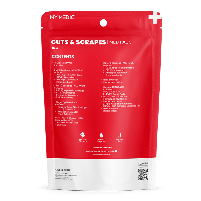 Cuts and Scrapes - Med Pack