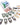 Harmony House Backpacking Kit (18 Zip Pouches)