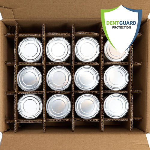Survival Fresh Meats - Ground Beef Canned Meat 14 oz Cans - Case of 12