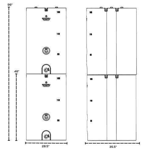 Gallonzo 165 Gallon Water Tank
