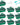 Seed Starter Trays and Domes with 12 Seed Cells per Tray and Tools - Green 10-Pack