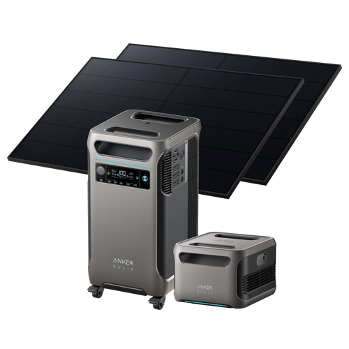 Anker SOLIX F3800 + Expansion Battery + 2 × 405W Rigid Solar Panel