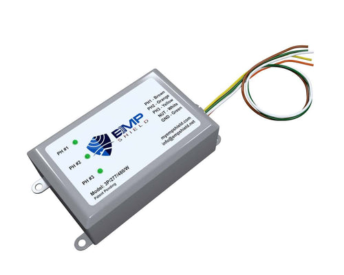 EMP Shield 3 Phase 277-480 Volt AC EMP, CME, and Lightning Protection (3P-277-480-W)