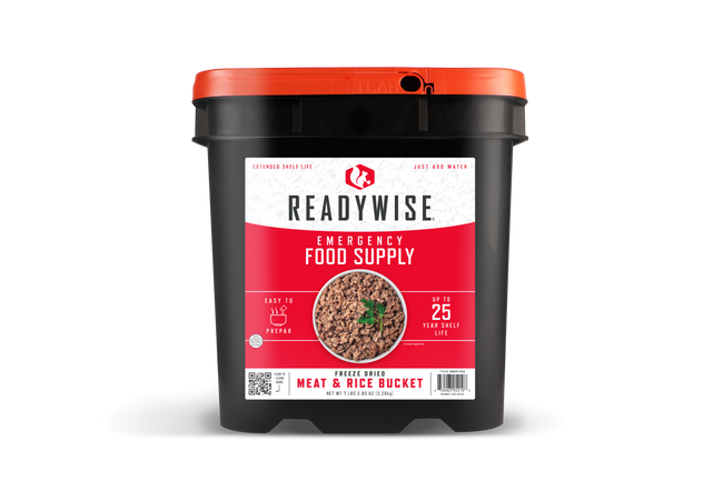 ReadyWise - Meat and Rice Bucket