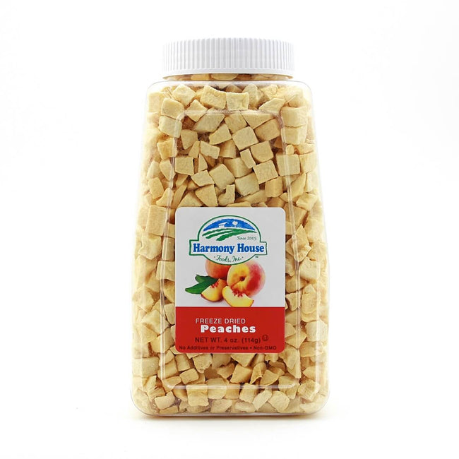 Harmony House Freeze Dried Peach Dices (2 oz.)