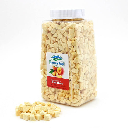Harmony House Freeze Dried Peach Dices (2 oz.)