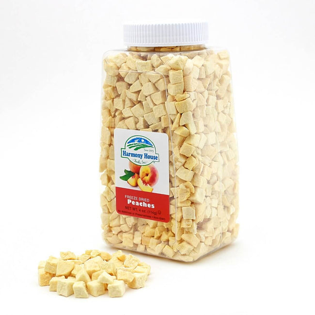 Harmony House Freeze Dried Peach Dices (2 oz.)
