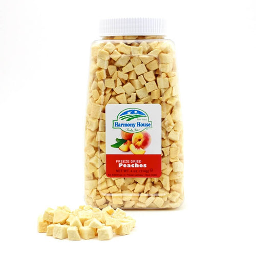 Harmony House Freeze Dried Peach Dices (2 oz.)