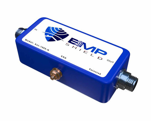 EMP Shield Radio HF/VHF/UHF EMP Protection up to 1000 Watts with N-Connectors (ANT-1000-N)