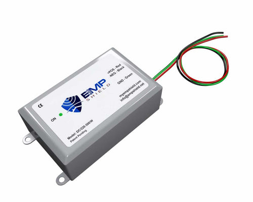 EMP Shield Solar/Wind DC 220-300 Volt System EMP Protection (Single-DC-220-300-W)