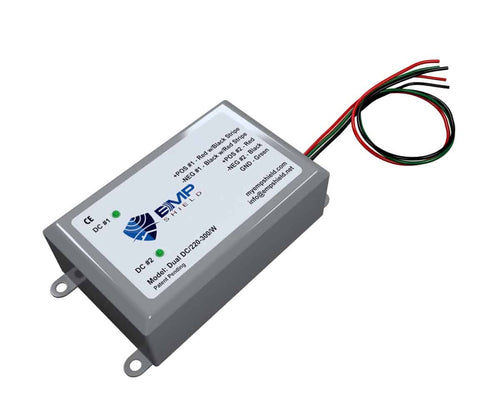EMP Shield Solar/Wind Dual 220-300 Volt DC (Dual-DC-220-300-W)