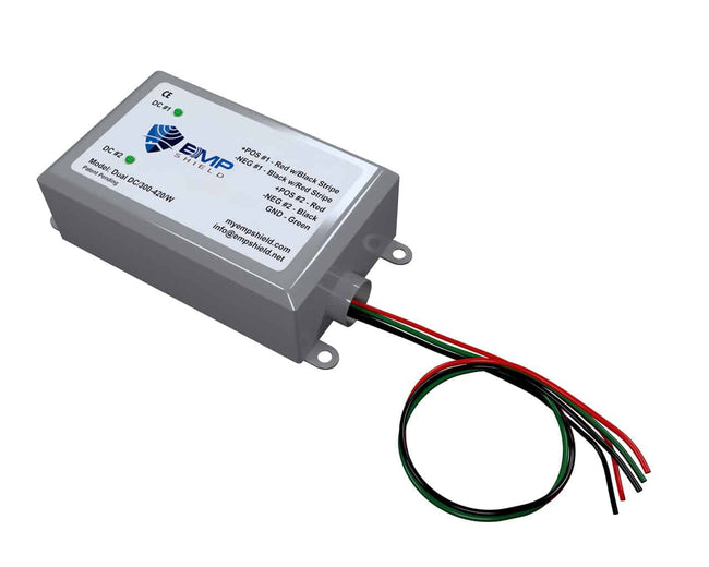EMP Shield Solar/Wind Dual 300-420 Volt DC (Dual-DC-300-420-W)