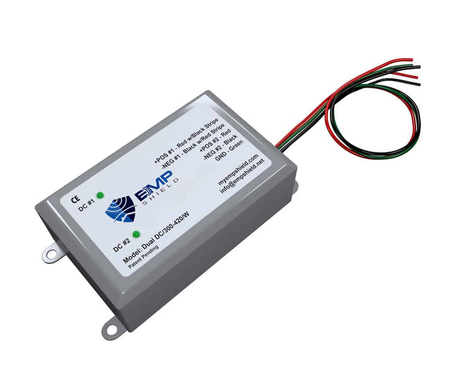 EMP Shield Solar/Wind Dual 300-420 Volt DC (Dual-DC-300-420-W)