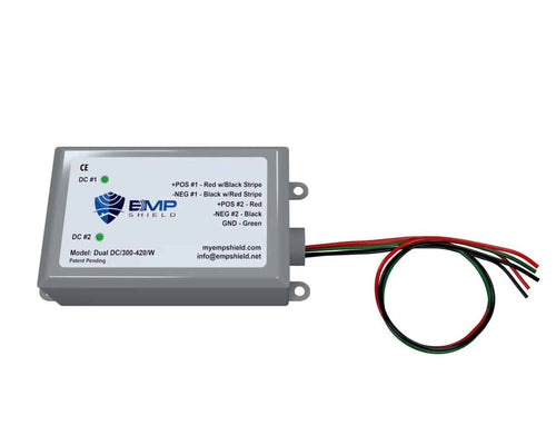 EMP Shield Solar/Wind Dual 300-420 Volt DC (Dual-DC-300-420-W)