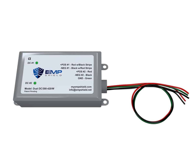 EMP Shield Solar/Wind Dual 300-420 Volt DC (Dual-DC-300-420-W)