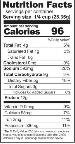 Rainy Day Foods Imitation Chicken Flavored Bits TVP (Textured Vegetable Protein) 5 Gallon 16 lb. Super Pail - 256 Servings