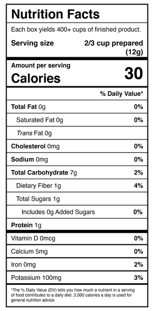 Harmony House Corn Chowder Mix - Plain (14 lb. Bulk Box)