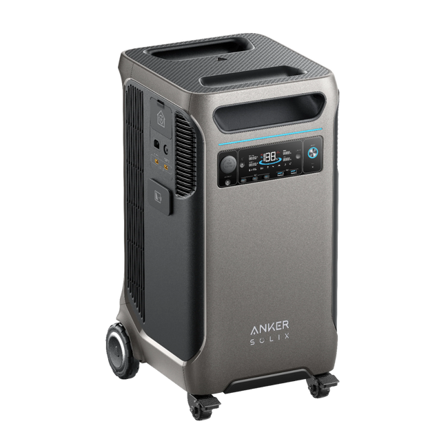 Anker SOLIX F3800 Solar Generator + 4 × 405W Rigid Solar Panel