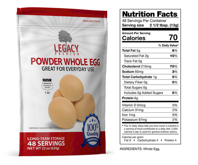 Bulk Whole Egg Powder
