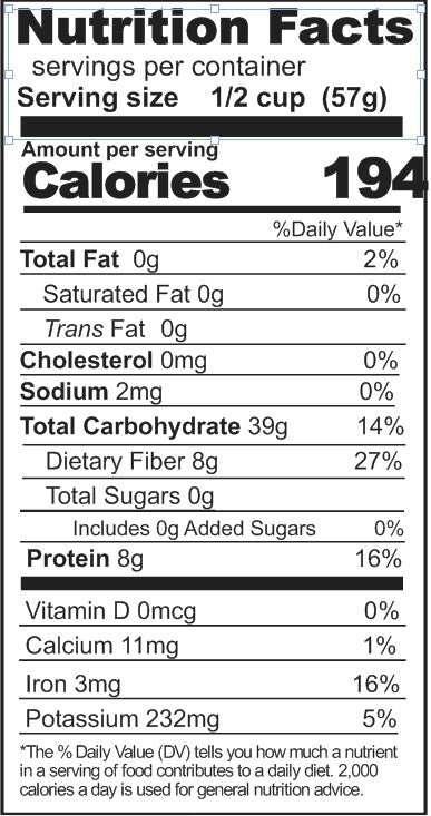 Rainy Day Foods Ezekiel Mix 88 oz. #10 Can - 44 Servings