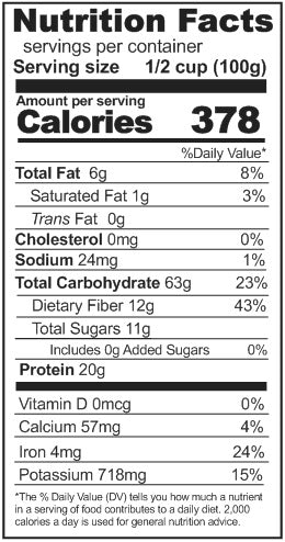 Rainy Day Foods Garbanzo Beans 80 oz. #10 Can - 23 Servings