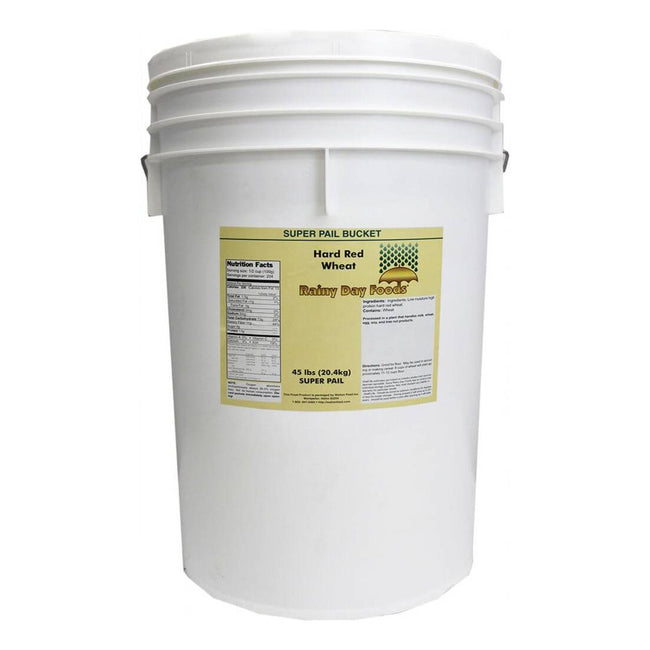 Rainy Day Foods - Hard Red Wheat 5 Gallon Pail - 36 lb.