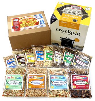 Harmony House Deluxe Soup Variety Pack (12 Bags /w cooker)